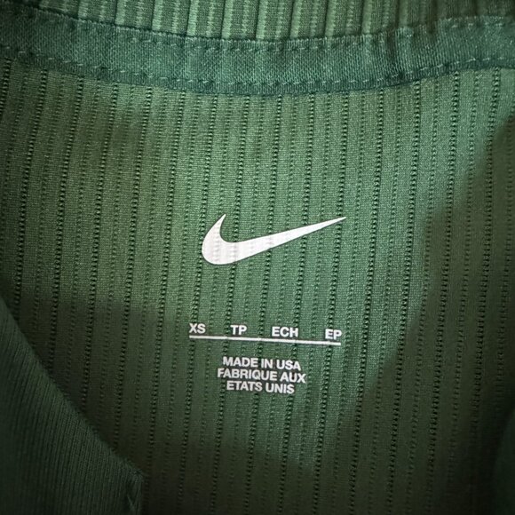 Nike 2023 Pro Elite Half-Zip Running Top Made In USA Green Women's XS DR5234-341 - Picture 7 of 10